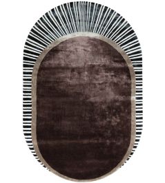 Koshi Rug by Designers Guild Walnut Koshi Rug by Designers Guild Walnut