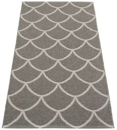 Kotte Rug by Pappelina Charcoal/Warm Grey Kotte Rug by Pappelina Charcoal/Warm Grey