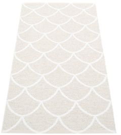 Kotte Rug by Pappelina Fossil Grey/White Kotte Rug by Pappelina Fossil Grey/White