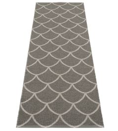 Kotte Runner Rug by Pappelina Charcoal/Warm Grey Kotte Runner Rug by Pappelina Charcoal/Warm Grey