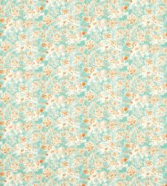 Koya Fabric by Harlequin Azul/Paprika Koya Fabric by Harlequin Azul/Paprika