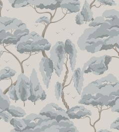 Kristoffer Wallpaper by Sandberg Misty Blue Kristoffer Wallpaper by Sandberg Misty Blue