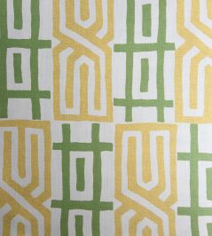 Kuba Fabric by Titley and Marr Linden & Amber Kuba Fabric by Titley and Marr Linden & Amber