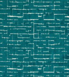 Kupka Fabric by Clarke & Clarke Peacock Kupka Fabric by Clarke & Clarke Peacock