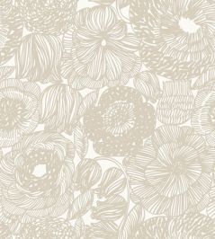 Kurjenpolvi Wallpaper by Marimekko Neutral Kurjenpolvi Wallpaper by Marimekko Neutral
