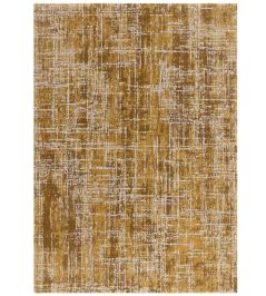 Kuza Abstract Rug by Asiatic Gold Kuza Abstract Rug by Asiatic Gold