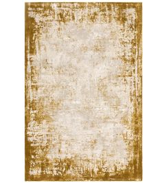 Kuza Border Rug by Asiatic Gold Kuza Border Rug by Asiatic Gold