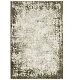 Kuza Border Rug by Asiatic Green Kuza Border Rug by Asiatic Green