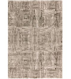 Kuza Portrait Rug by Asiatic Khaki Kuza Portrait Rug by Asiatic Khaki