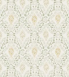 Kvarnholmen Wallpaper by Borastapeter Green Kvarnholmen Wallpaper by Borastapeter Green