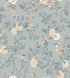 Kvitten Wallpaper by Sandberg Soft Blue Kvitten Wallpaper by Sandberg Soft Blue