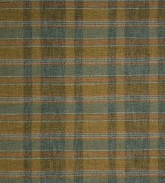 Kyle Fabric by Osborne & Little Aqua/Ochre Kyle Fabric by Osborne & Little Aqua/Ochre