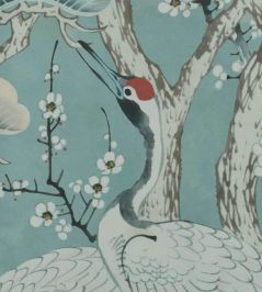Kyoto Blossom Mural by 1838 Wallcoverings Mist Kyoto Blossom Mural by 1838 Wallcoverings Mist