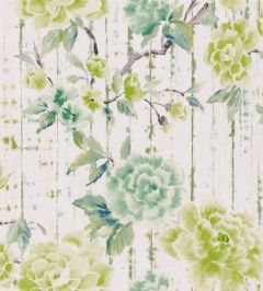 Kyoto Flower Wallpaper by Designers Guild Emerald Kyoto Flower Wallpaper by Designers Guild Emerald