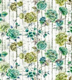 Kyoto Flower Fabric by Designers Guild Jade Kyoto Flower Fabric by Designers Guild Jade