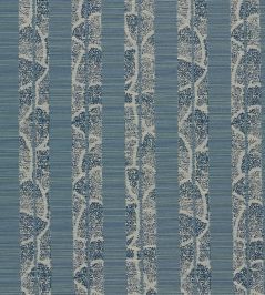 Kyoto Stripe Fabric by Zoffany Azure Kyoto Stripe Fabric by Zoffany Azure
