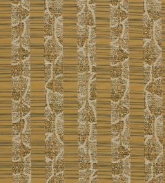 Kyoto Stripe Fabric by Zoffany Silk Yellow Kyoto Stripe Fabric by Zoffany Silk Yellow