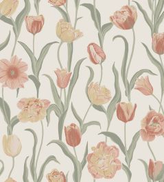 La Belle Epoque Wallpaper by Borastapeter Red La Belle Epoque Wallpaper by Borastapeter Red