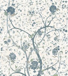 La Bourdonnais Mural by Anna French Blue La Bourdonnais Mural by Anna French Blue