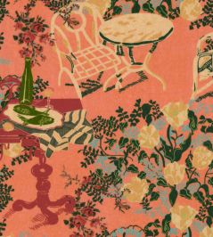 La Brasseria Fabric by MINDTHEGAP Salmon La Brasseria Fabric by MINDTHEGAP Salmon