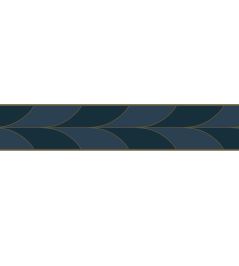 La Festive Border Wallpaper by Casadeco Bleu Petrole La Festive Border Wallpaper by Casadeco Bleu Petrole