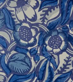 La Foret Wallpaper by Christopher Farr Cloth Cobalt La Foret Wallpaper by Christopher Farr Cloth Cobalt