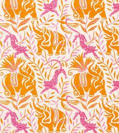 La Jungle Wallpaper by Christopher Farr Cloth Fuchsia La Jungle Wallpaper by Christopher Farr Cloth Fuchsia