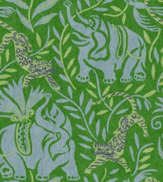 La Jungle Vinyl Wallpaper by Christopher Farr Cloth Matcha La Jungle Vinyl Wallpaper by Christopher Farr Cloth Matcha