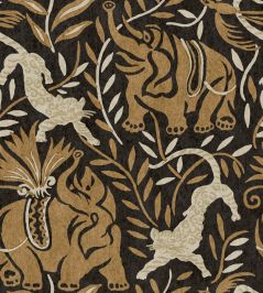 La Jungle Vinyl Wallpaper by Christopher Farr Cloth Mocha La Jungle Vinyl Wallpaper by Christopher Farr Cloth Mocha