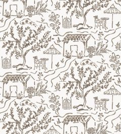 La Quintinie Wallpaper by Nina Campbell Chocolate La Quintinie Wallpaper by Nina Campbell Chocolate