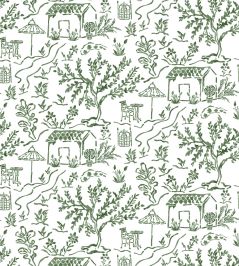 La Quintinie Fabric by Nina Campbell Eucalyptus La Quintinie Fabric by Nina Campbell Eucalyptus