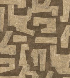Labirinthos Wallpaper by Jannelli&Volpi Brown Labirinthos Wallpaper by Jannelli&Volpi Brown