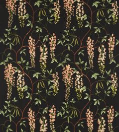 Laburnum Falls Fabric by Sanderson Ebony & Inkwood Laburnum Falls Fabric by Sanderson Ebony & Inkwood
