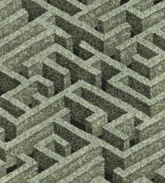 Labyrinth Wallpaper by Josephine Munsey Eucalyptus Labyrinth Wallpaper by Josephine Munsey Eucalyptus