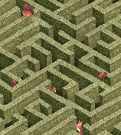 Labyrinth With Squirrels Wallpaper by Josephine Munsey Olive Labyrinth With Squirrels Wallpaper by Josephine Munsey Olive