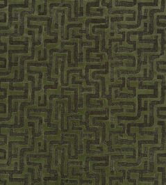 Labyrinth Fabric by Zinc Hunting Labyrinth Fabric by Zinc Hunting