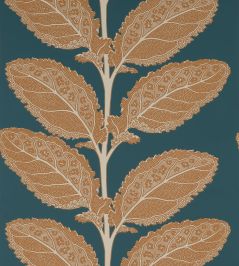 Lacinato Wallpaper by Thibaut Ochre and Mineral Lacinato Wallpaper by Thibaut Ochre and Mineral