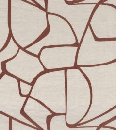 Lacis Fabric by Casamance Acajou Lacis Fabric by Casamance Acajou