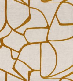 Lacis Fabric by Casamance Ocre Lacis Fabric by Casamance Ocre