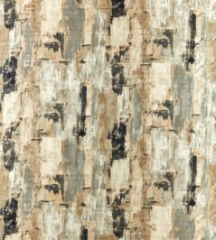 Lagna Fabric by Clarke & Clarke Linen/Charcoal Lagna Fabric by Clarke & Clarke Linen/Charcoal