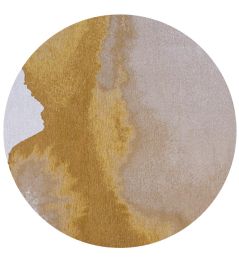 Lagoon Round Rug by Louis De Poortere Sunset Lagoon Round Rug by Louis De Poortere Sunset
