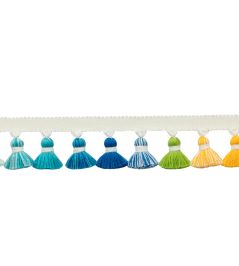 Laguna Tassel Fringe Trimming by Samuel & Sons Poolside Laguna Tassel Fringe Trimming by Samuel & Sons Poolside