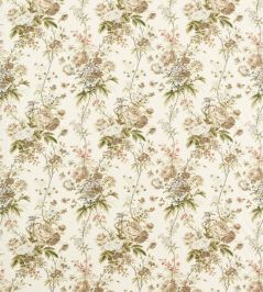 Lakeland Paradis Fabric by Sanderson Walnut Lakeland Paradis Fabric by Sanderson Walnut