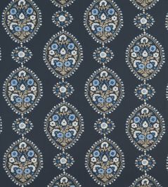Lalita Fabric by Nina Campbell Navy Lalita Fabric by Nina Campbell Navy