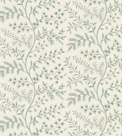 Lamballe Wallpaper by Nina Campbell Aqua/Ivory Lamballe Wallpaper by Nina Campbell Aqua/Ivory
