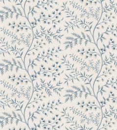 Lamballe Wallpaper by Nina Campbell Blue/Ivory Lamballe Wallpaper by Nina Campbell Blue/Ivory