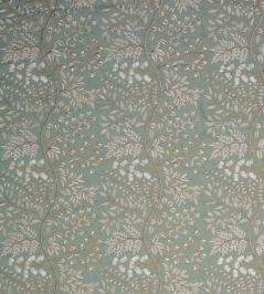 Lamballe Fabric by Nina Campbell Duck Egg Lamballe Fabric by Nina Campbell Duck Egg