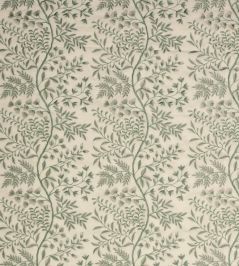 Lamballe Fabric by Nina Campbell Eucalyptus/Ivory Lamballe Fabric by Nina Campbell Eucalyptus/Ivory