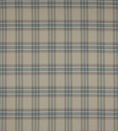 Lamorna Check Fabric by Colefax and Fowler Blue Lamorna Check Fabric by Colefax and Fowler Blue