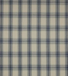 Lamorna Check Fabric by Colefax and Fowler Navy Lamorna Check Fabric by Colefax and Fowler Navy